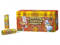 Хлопушка с золотым конфетти Хлопушки купить в Гудермесе | gudermes.salutsklad.ru