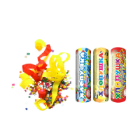 Набор ( 3конф.+3серп.) Набор хлопушек купить в Гудермесе | gudermes.salutsklad.ru