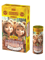 Мишки-шалунишки Пиротехнический фонтан купить в Гудермесе | gudermes.salutsklad.ru