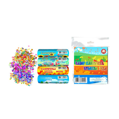 Времена года Набор хлопушек купить в Гудермесе | gudermes.salutsklad.ru