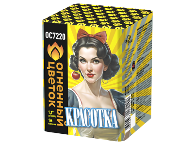 Красотка Батарея салютов купить в Гудермесе | gudermes.salutsklad.ru