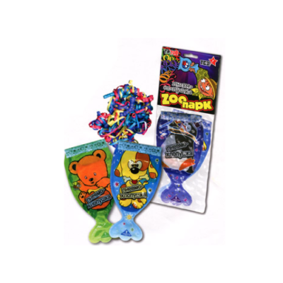 Зоопарк ТСЗ Надувная хлопушка купить в Гудермесе | gudermes.salutsklad.ru