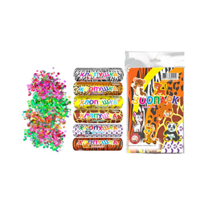 Зоопарк УПЗ Набор хлопушек купить в Гудермесе | gudermes.salutsklad.ru