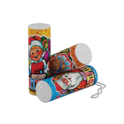 Супер с серпантином Хлопушки купить в Гудермесе | gudermes.salutsklad.ru