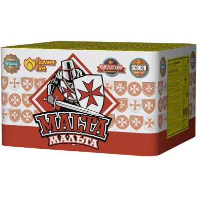 Мальта Батарея салютов купить в Гудермесе | gudermes.salutsklad.ru