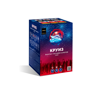 Круиз Фонтан фейерверк купить в Гудермесе | gudermes.salutsklad.ru