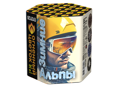 Зимние Альпы Батарея салютов купить в Гудермесе | gudermes.salutsklad.ru