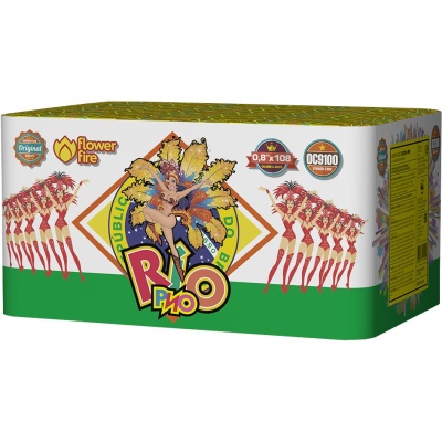 Рио S Батарея салютов купить в Гудермесе | gudermes.salutsklad.ru