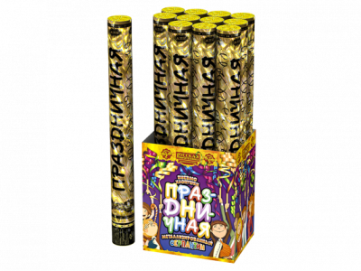 Праздничная 50 Пневматическая хлопушка купить в Гудермесе | gudermes.salutsklad.ru