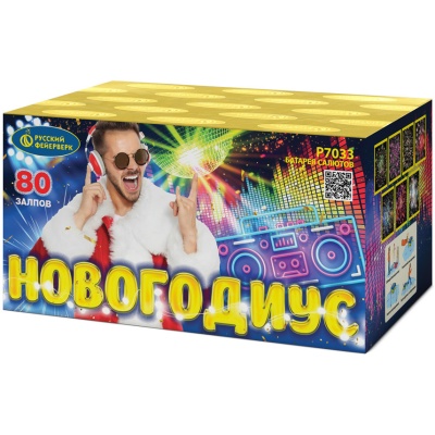Новогодиус Фейерверк купить в Гудермесе | gudermes.salutsklad.ru